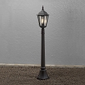 Konstsmide Luminaire d'all�es FIRENZE E27 IP43, noir , transparent