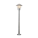 Luminaire d'all�es MODENA E27 IP23, acier, transparent