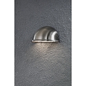 Luminaire mural d'extérieur TORINO E14 IP23, acier inoxydable