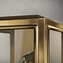 Konstsmide outdoor wall luminaire CARPI E27 IP44, brass dimmable