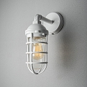Luminaire mural d’extérieur OLBIA Bas, rond, langue E27 IP44, blanche gradable