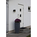 Luminaire mural d’extérieur PISTOIA E27 IP54, noir gradable