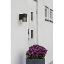 Luminaire mural d’extérieur PISTOIA E27 IP54, noir gradable