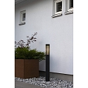 Luminaire d'allées PISTOIA E27 IP54, noir gradable