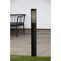 Luminaire d'allées PISTOIA E27 IP54, noir gradable