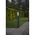 Luminaire d'allées PISTOIA E27 IP54, noir gradable
