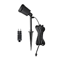 Lampe � piquet de terre AMALFI � 1 flamme IP44, noir 