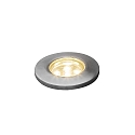 6pc. set of Mini LED in-ground spots, I44, 12V, je 0.36W 3000K 5lm, stainless steel 304 / clear glass
