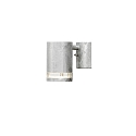 Outdoor wall spot MODENA, with reflector for partly indirect light, GU10 max. 35W, galvanised steel / clear acrylic glass