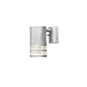 Outdoor wall spot MODENA DOWN, with opening for lateral light component, GU10 max. 35W, galvanised steel / clear acrylic glass