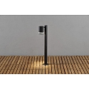 Luminaire d'all�es MODENA GU10 IP44, noir , transparent