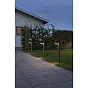 Konstsmide Luminaire d'all�es MODENA GU10 IP44, noir , transparent