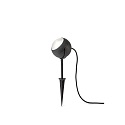 Lampe à piquet de terre LECCA pivotant IP44, noir  