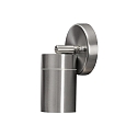 Luminaire mural d'ext�rieur MODENA pivotant GU10 IP44, acier inoxydable, transparent