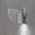 Luminaire mural d'ext�rieur MODENA pivotant GU10 IP44, gris, transparent