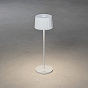battery table lamp POSITANO round, CCT Switch, dimmable IP54, white dimmable