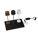 Unit� de chargement CHARGER 6 fois, avec adaptateur, noir 