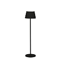 Lampadaire � accu POMEZIA IP54, noir  gradable