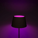 Konstsmide Lampadaire � accu POMEZIA IP54, noir  gradable