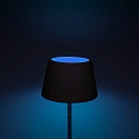 Konstsmide Lampadaire � accu POMEZIA IP54, noir  gradable