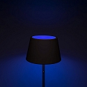 Konstsmide Lampadaire � accu POMEZIA IP54, noir  gradable