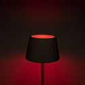 Konstsmide Lampadaire � accu POMEZIA IP54, noir  gradable