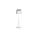 Lampe de table � accu CAPRI MINI IP54, blanche gradable
