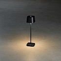 Konstsmide Lampe de table � accu CAPRI MINI IP54, noir  gradable