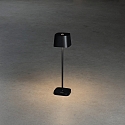 Konstsmide Lampe de table � accu CAPRI MINI IP54, noir  gradable