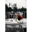 Lampe de table � accu LYON avec connexion USB, CCT Switch, RGB, avec variateur tactile IP54, terre cuite gradable
