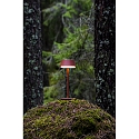 Konstsmide battery table lamp LYON with USB connection, CCT Switch, RGB, with touch dimmer IP54, terracotta dimmable