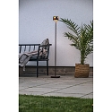 Konstsmide battery floor lamp NICE square, with USB connection, CCT Switch, with touch dimmer IP54, rust dimmable