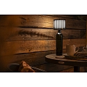 Konstsmide Lampe de table � accu BOTTLE avec connexion USB, avec variateur tactile IP54, noir gradable