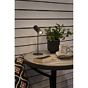 Konstsmide Lampe de table à accu MULTI 3in1 IP54, noir gradable