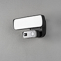 Luminaire mural d'ext�rieur SMARTLIGHT WIDE avec d�tecteur de mouvement, avec cam�ra IP54, noir gradable