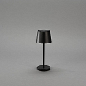 Konstsmide Lampe de table à accu VENCE MINI USB IP54, noir gradable