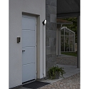 Konstsmide Luminaire mural d'ext�rieur SMARTLIGHT 12V avec cam�ra IP54, noir gradable
