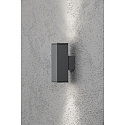 Luminaire mural d'ext�rieur MONZA haut bas GU10 IP44, anthrazit, transparent