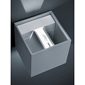 Helestra Luminaire mural d�ext�rieur SIRI 44 haut bas, angulaire, r�glable IP54, noir mat gradable
