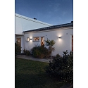 Konstsmide Luminaire mural d�ext�rieur MODENA IP54, opale, noir