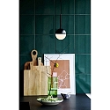Nordlux Luminaire à suspension CONTINA G9 IP20, mat, noir , blanche gradable