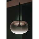 LEDS C4 Luminaire à suspension ALIVE SINGLE LED IP20, noir gradable
