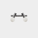 Applique et plafonnier MIST DOUBLE E14 IP44, chrome