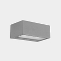 Applique et plafonnier NEMESIS R7S - 7x17CM haut bas, petit R7S IP44, gris gradable