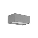 Luminaire mural d�ext�rieur NEMESIS E27 - 9x22CM haut bas, grand E27 IP66, gris gradable