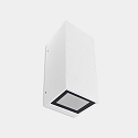 outdoor wall luminaire AFRODITA GU10 DOUBLE up / down, 2 flames GU10 IP65, white dimmable