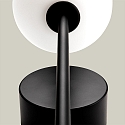 LEDS C4 Luminaire de salle de bain BLOOM commutable IP44, noir