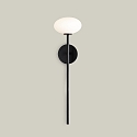 LEDS C4 Luminaire de salle de bain BLOOM commutable IP44, noir