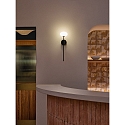 LEDS C4 Luminaire de salle de bain BLOOM commutable IP44, noir
