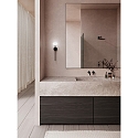 LEDS C4 Luminaire de salle de bain BLOOM commutable IP44, noir
